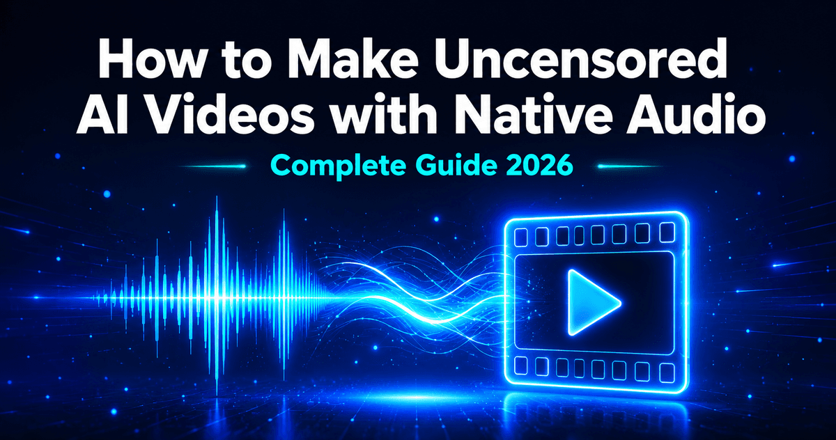 How to Make Uncensored AI Videos with Native Audio 2026