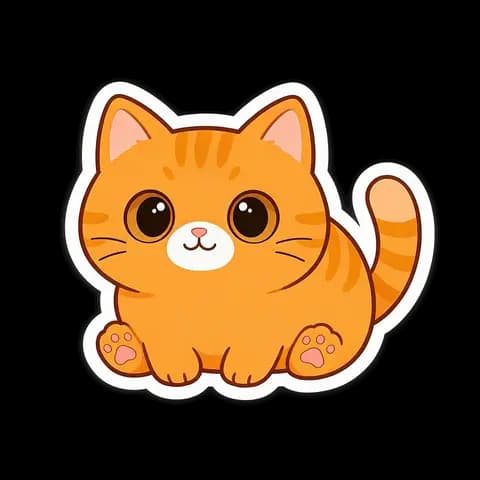 Sticker art — background removed
