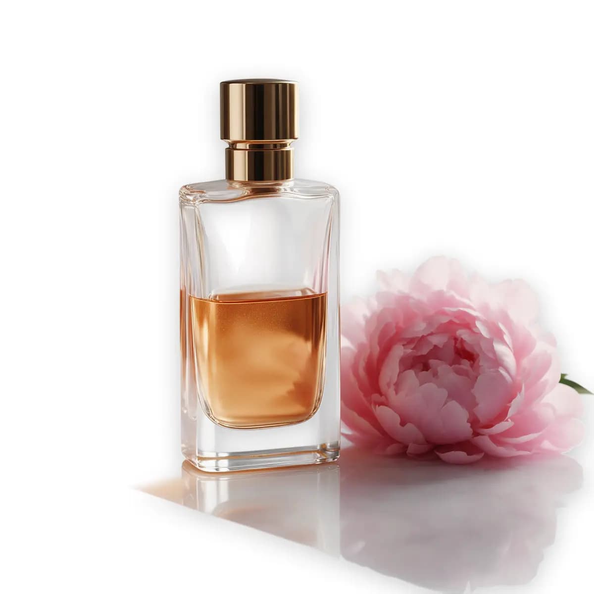 Glass bottle — background removed