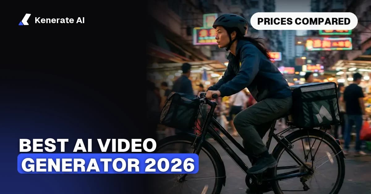 Best AI Video Generator in 2026: Models Compared by Use, Length and Price