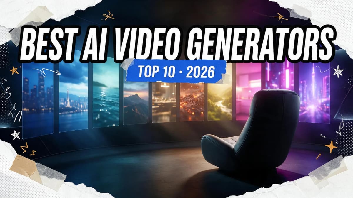 The Best AI Video Generators in 2026: 10 Ranked