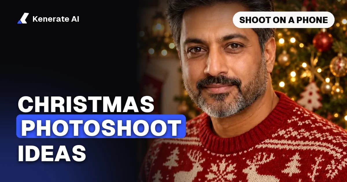 Christmas Photoshoot Ideas: 21 Setups You Can Shoot on a Phone (2026)