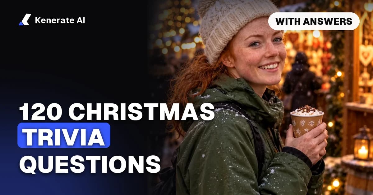 120 Christmas Trivia Questions and Answers, Easy to Hard (2026)
