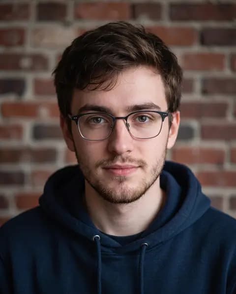 Pixelated portrait — after Phota Enhance