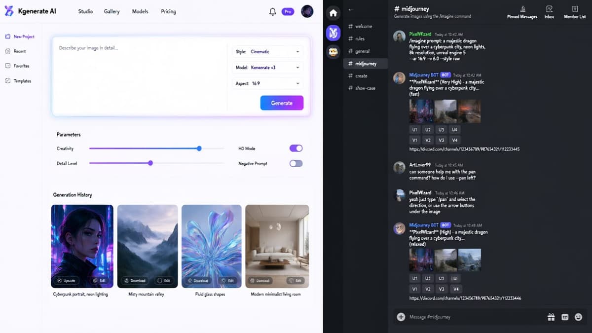 Web Studio vs Clunky Discord Chat Commands