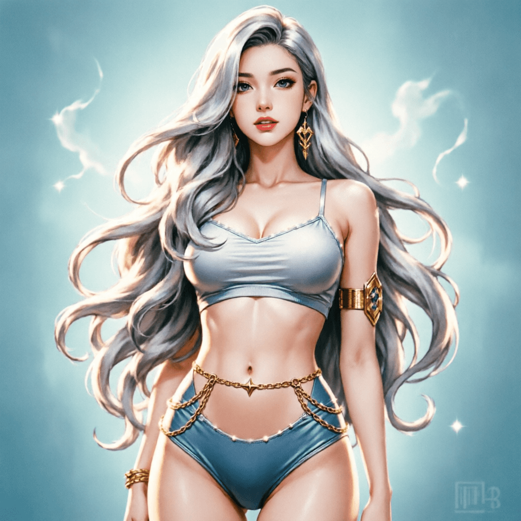 Qwen Loose Shirt Waifu — AI Generated