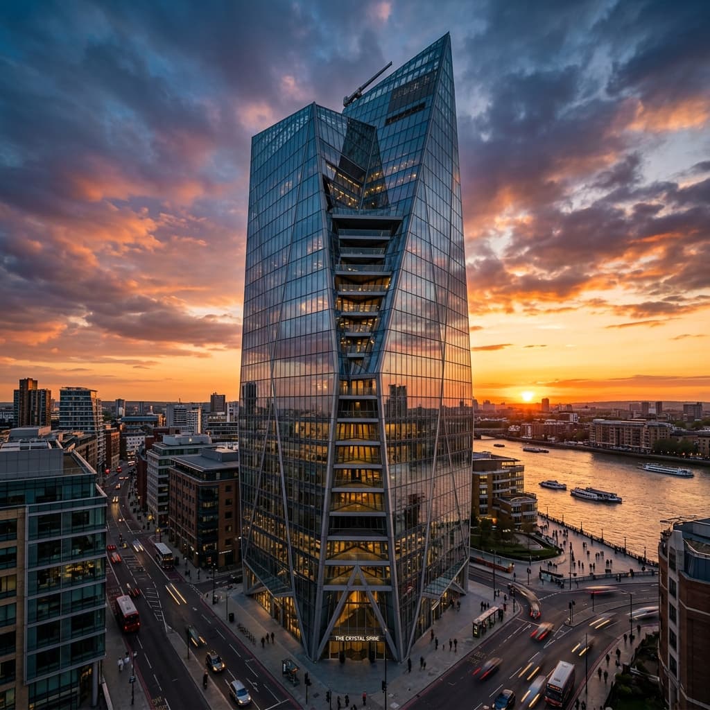4K Architectural Lines — Processed with Wink AI Video Upscaler