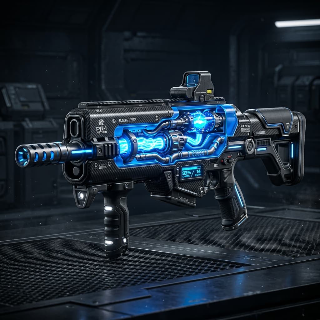 Sci-Fi Plasma Rifle