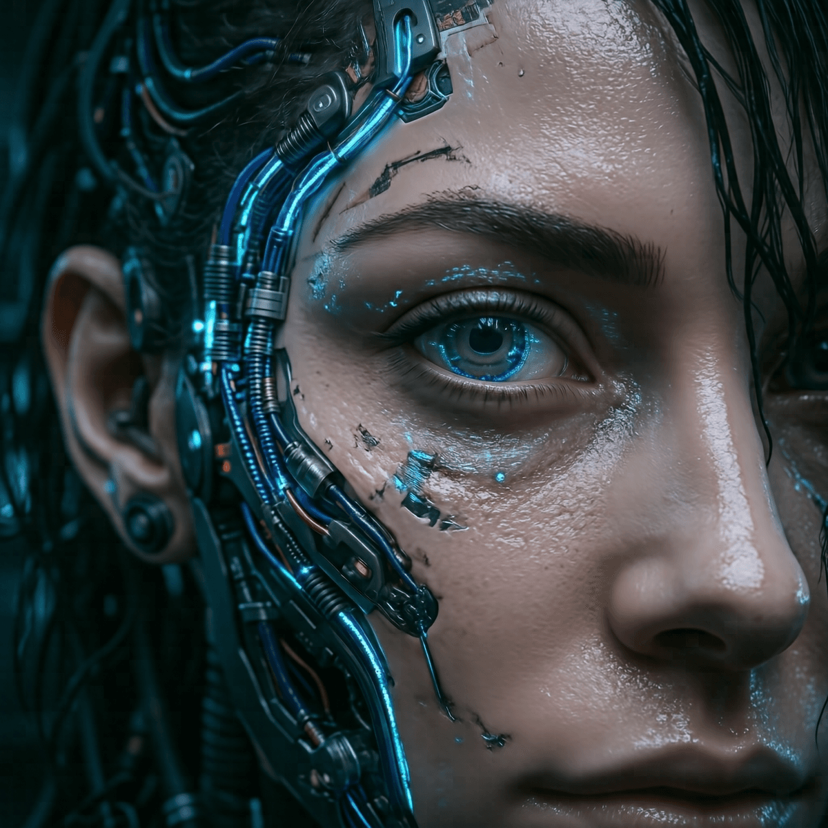 Photorealistic Cyborg