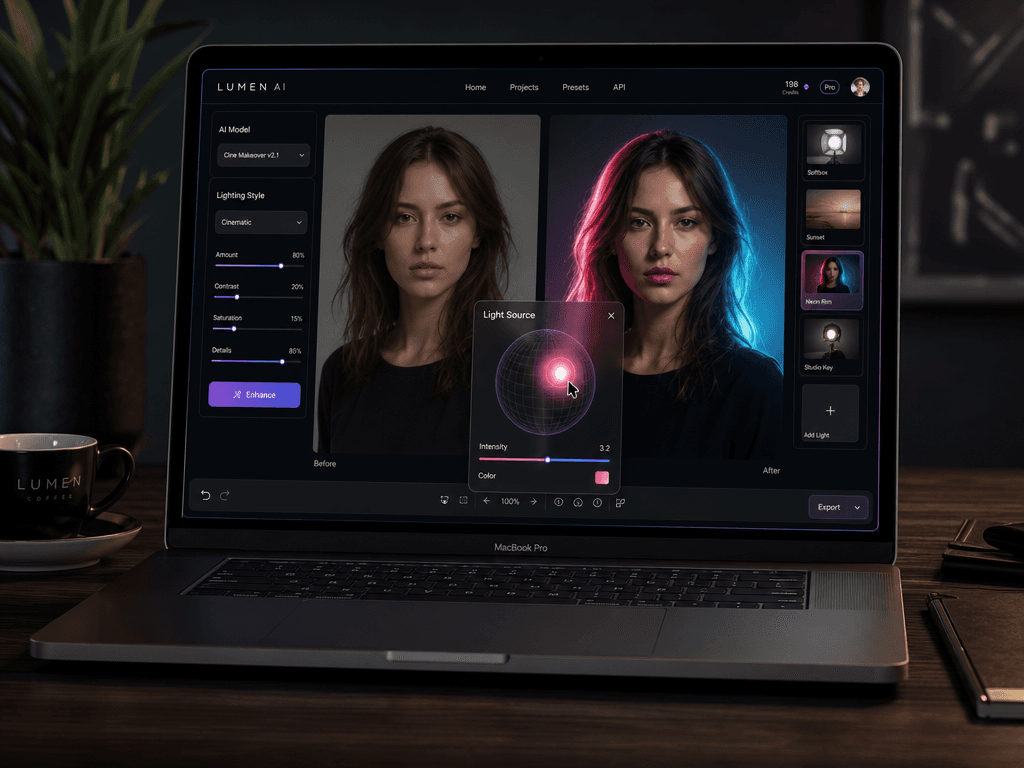 AI Relighting