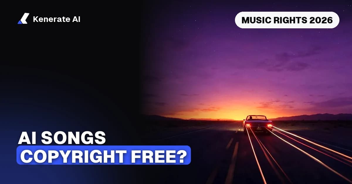 Are AI-Generated Songs Copyright Free? What You Can Actually Use (2026)