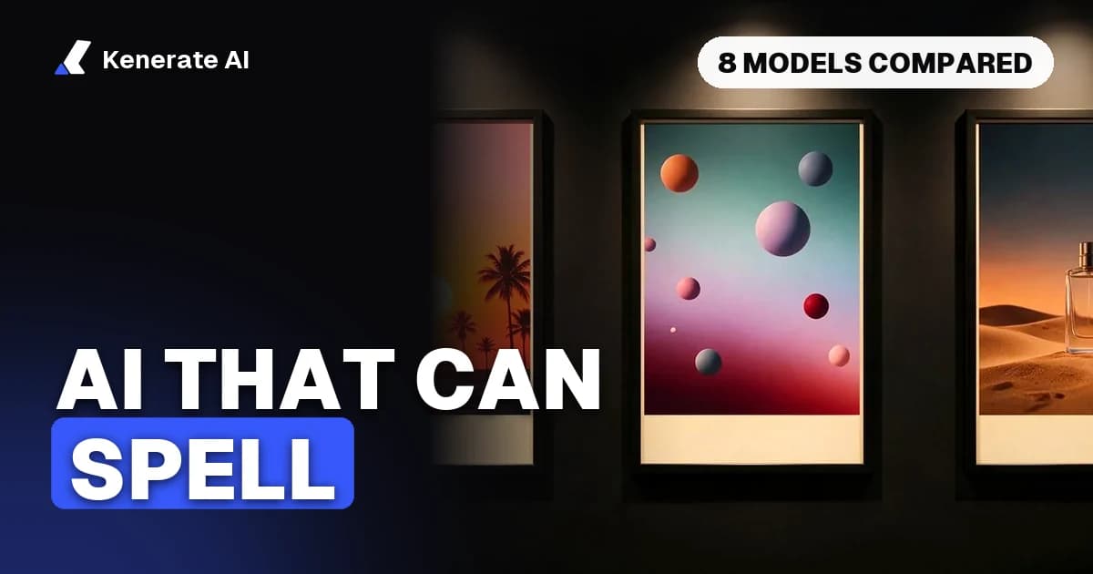 Best AI Image Generator for Text in 2026: 8 Models Compared