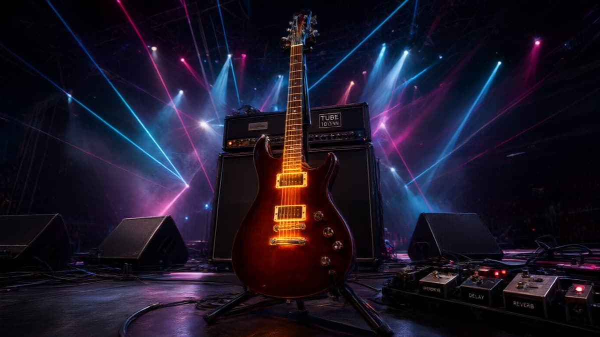 Concert Arena Laser Electric Guitar
