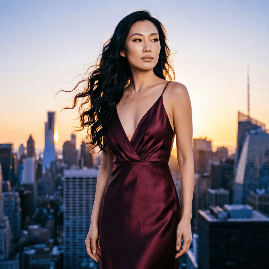 Sensual Golden Hour Beauty — AI Generated
