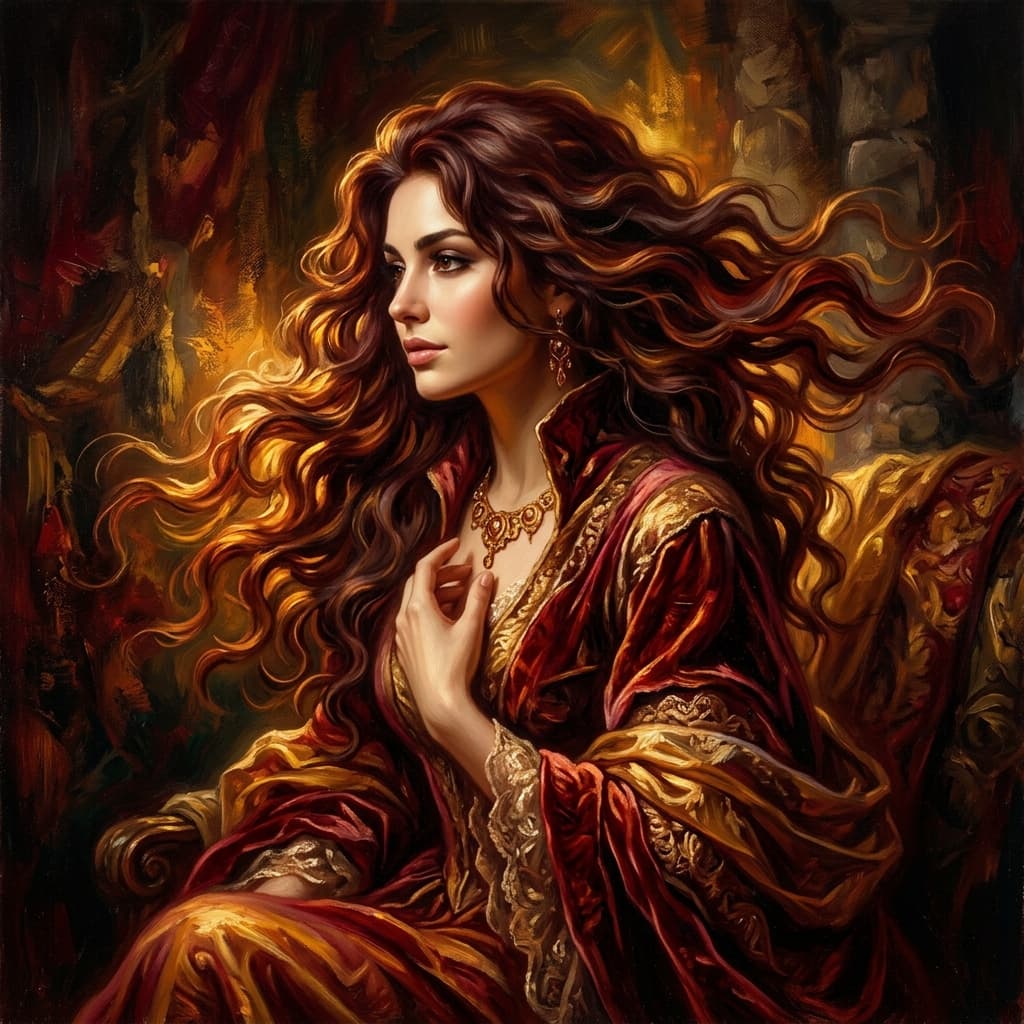 Oil Painting Portrait — AI generated image with no restrictions