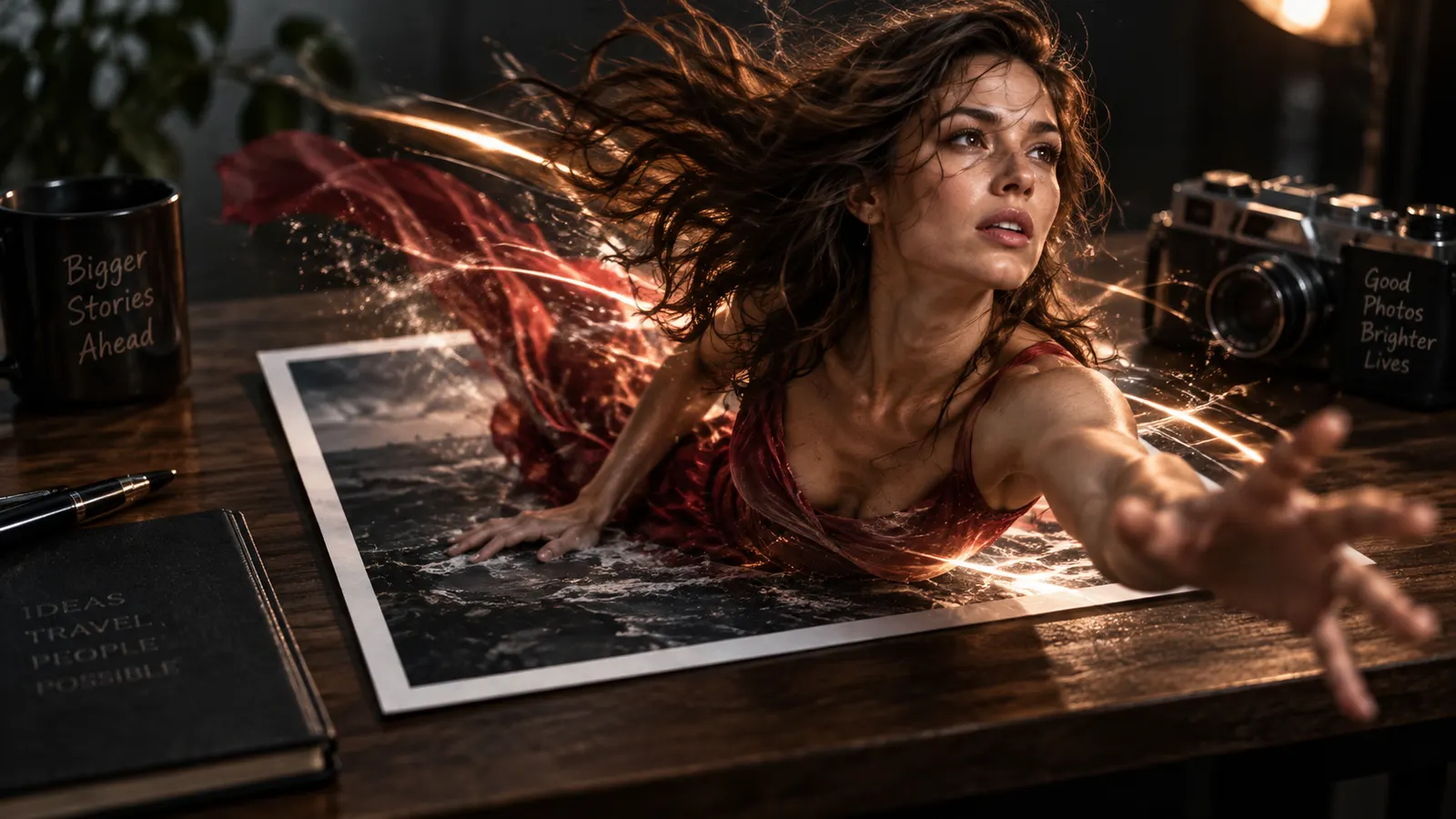 Portrait to video — image to video AI example